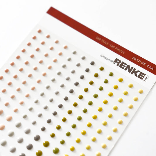 Enamel Dots  EB.ED-AR-0009  'Happy Colors'- A.RENKE
