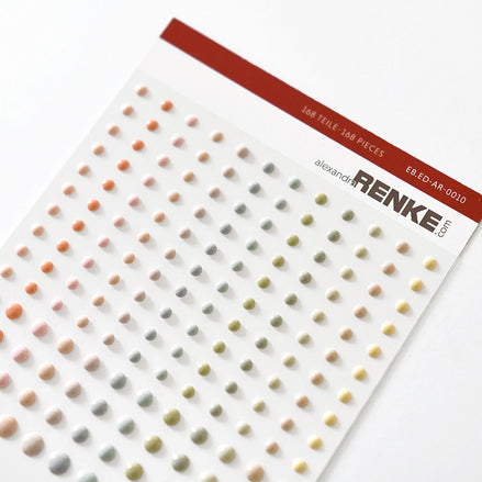 Enamel Dots EB.ED-AR-0010 'Soft Colors'- A.RENKE