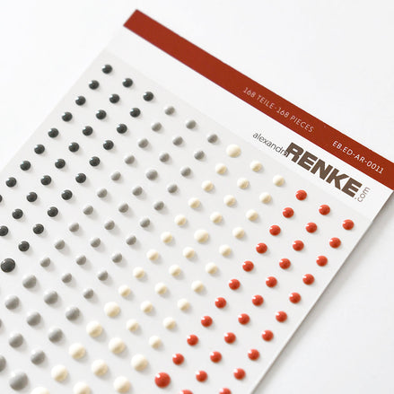 Enamel Dots  EB.ED-AR-0011  'Corporate Colors'- A.RENKE