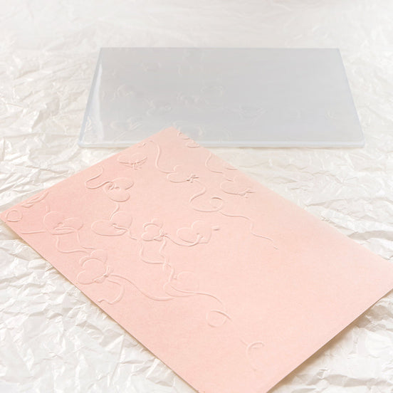 EF-AR-3D0001 Embossing Folder 'Verbandelte Herzen' - A.RENKE