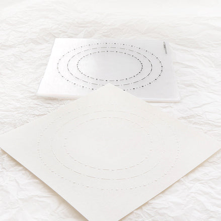 EF-AR-Ba0006 Embossing Folder 'Pattern Circles Star Joy' - A.RENKE