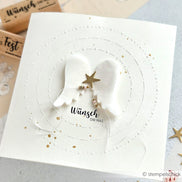 EF-AR-Ba0006 Embossing Folder 'Pattern Circles Star Joy' - A.RENKE