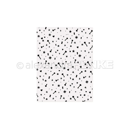 EF-AR-MU0008 Embossing Folder 'Enchanting Key Magic' - A.RENKE