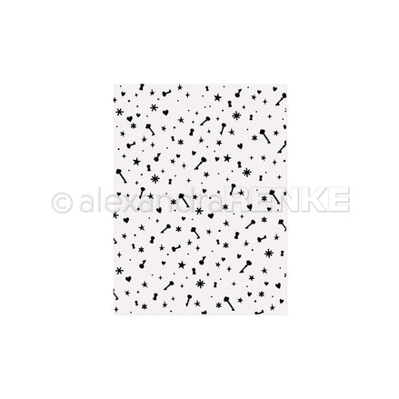 EF-AR-MU0008 Embossing Folder 'Enchanting Key Magic' - A.RENKE