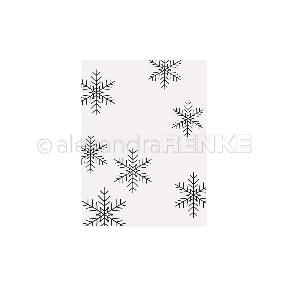EF-AR-MU0012 Embossing Folder 'Large Snowflakes ' - A.RENKE
