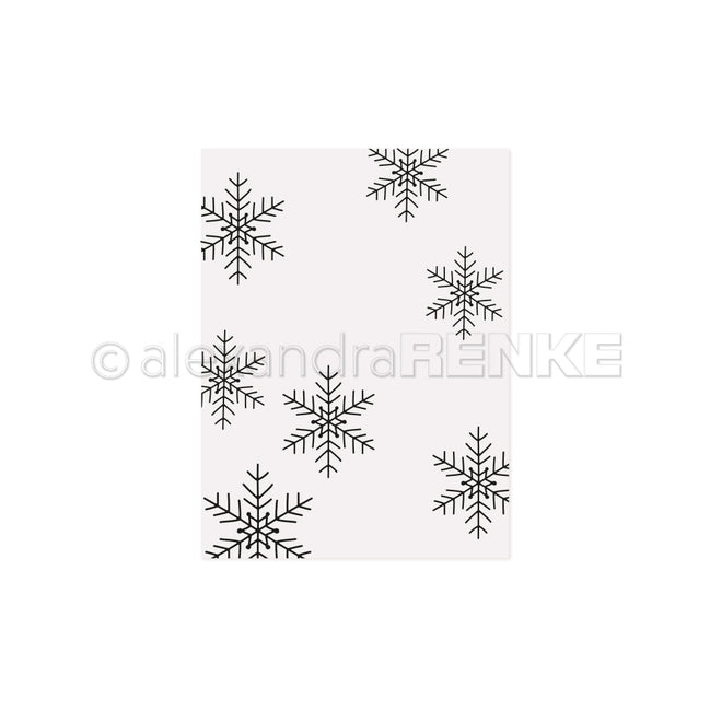 EF-AR-MU0012 Embossing Folder 'Large Snowflakes ' - A.RENKE