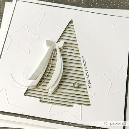 EF-AR-MU0013 Embossing Folder 'Star Outline' - A.RENKE