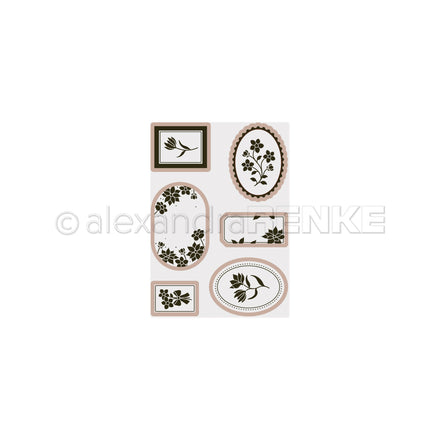 Cut & Emboss Folder 'Florale Etiketten - Blumig'