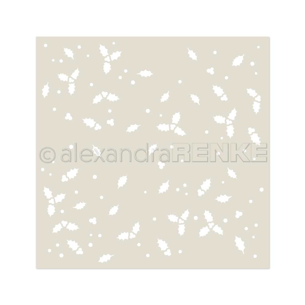 Stencil 'Ilex Wirbel'