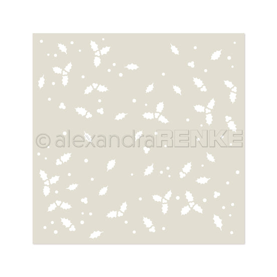 Stencil 'Ilex Wirbel'