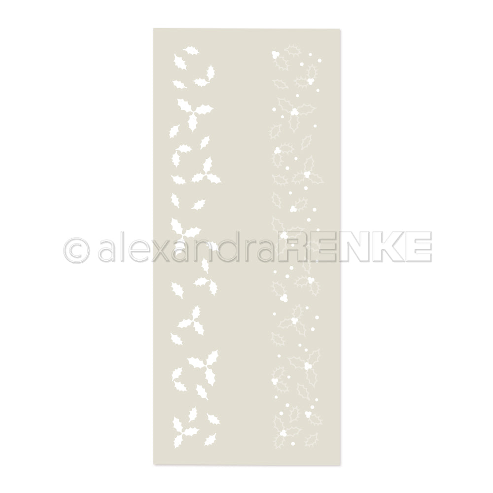 Stencil 'Geschichteter Ilex'