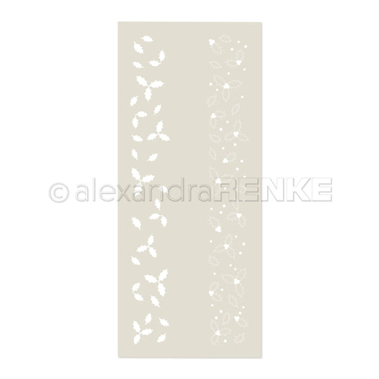 Stencil 'Geschichteter Ilex'