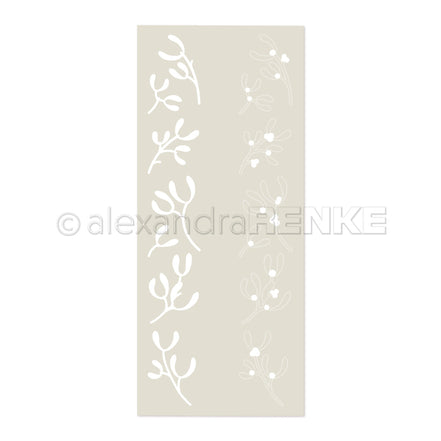 Stencil 'Geschichtete Misteln'