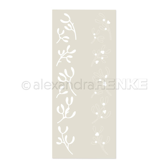 Stencil 'Geschichtete Misteln'