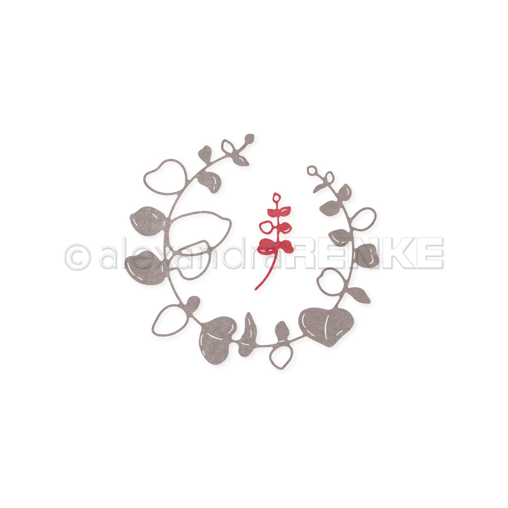 Die Set 'Eucalyptus-Wreath with Branch' - D-AR-Fl0123 - A. RENKE
