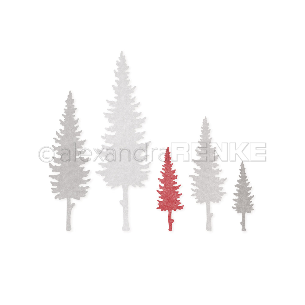 D-AR-fl0208 Set Fustelle  'Five Firs Set'' - A.RENKE