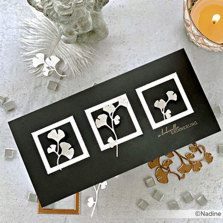 Set Fustelle  'Ginkgo branches set' - D-AR-FL0218 - A.RENKE