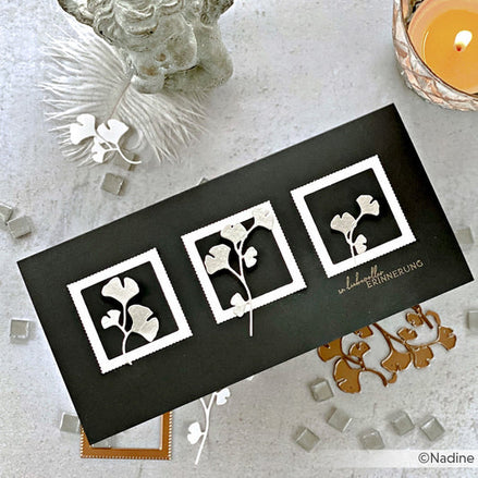Set Fustelle  'Ginkgo branches set' - D-AR-FL0218 - A.RENKE