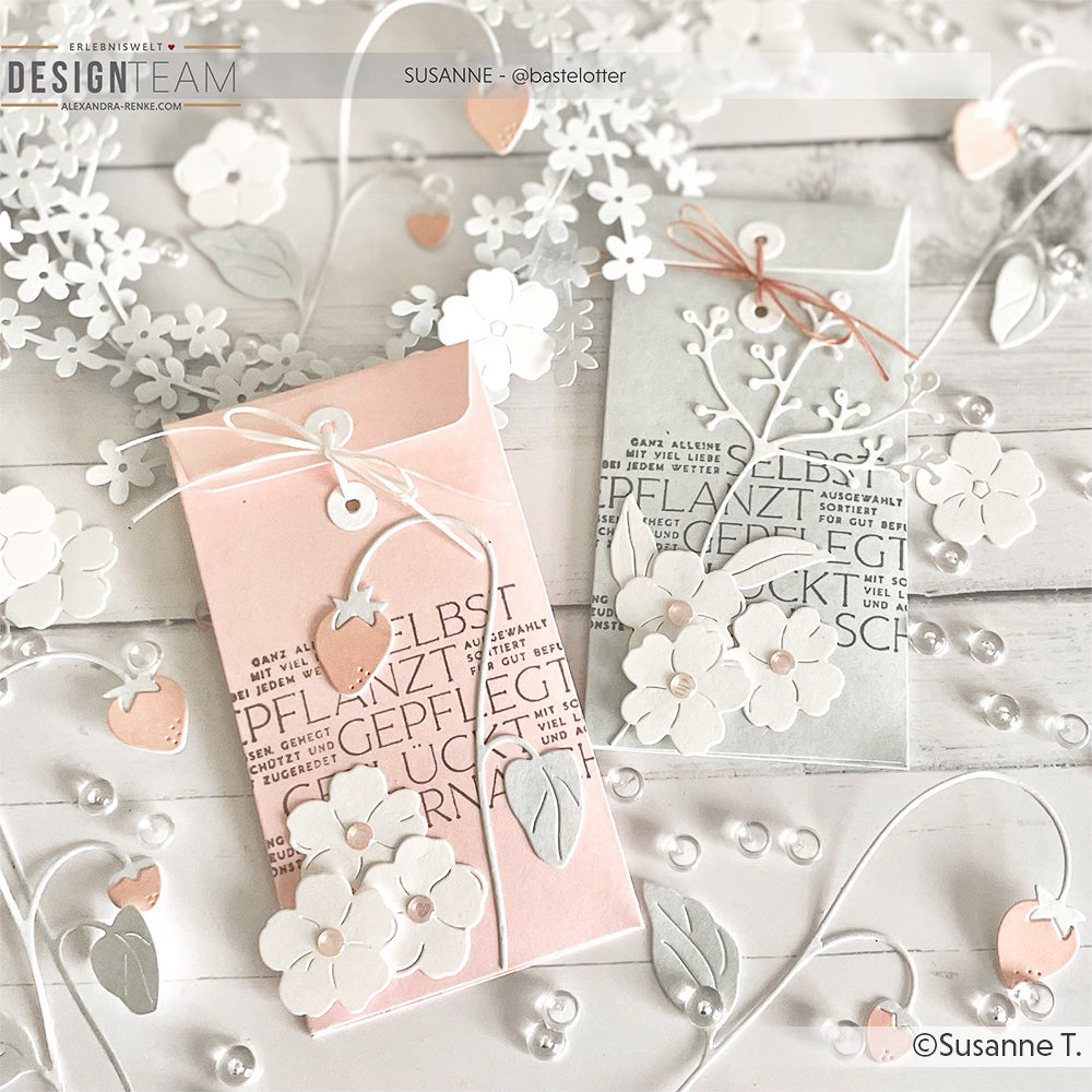 Set Fustelle  'Strawberry blossom set' -D-AR-FL0231 - A.RENKE
