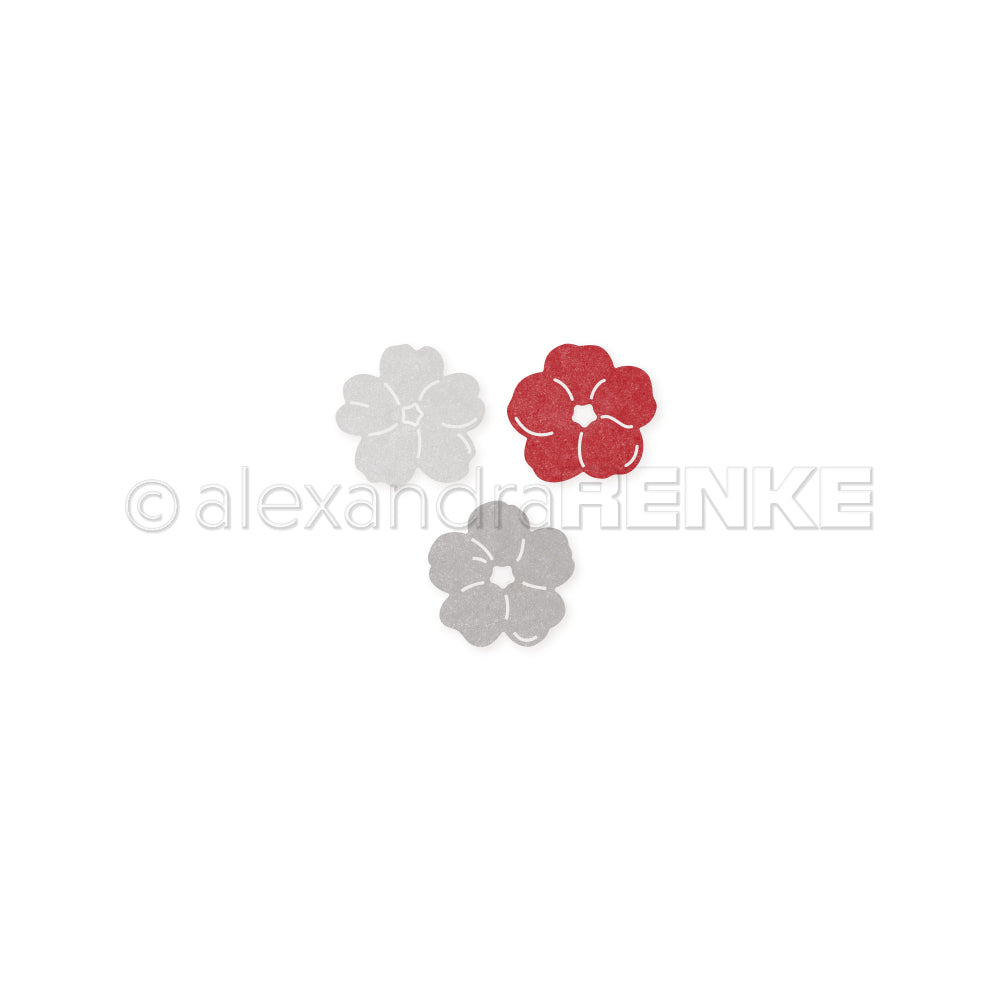 D-AR-FL0231 Die set 'Strawberry blossom set' - A.RENKE 
