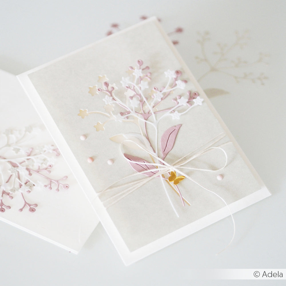 Set Fustelle "Die 'Elderberry pair' -D-AR-fl0232 - A.RENKE