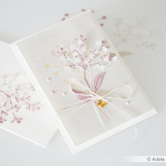 Set Fustelle "Die 'Elderberry pair' -D-AR-fl0232 - A.RENKE