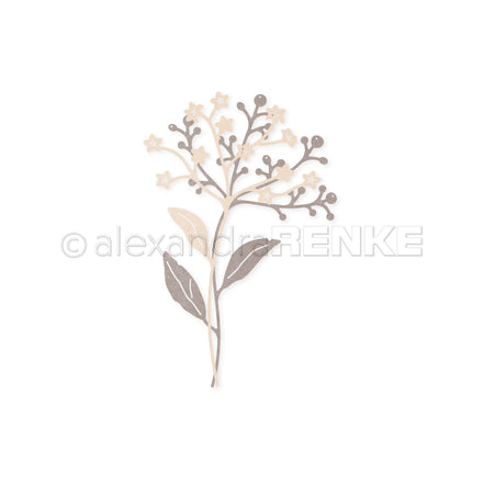 Set Fustelle "Die 'Elderberry pair' -D-AR-fl0232 - A.RENKE
