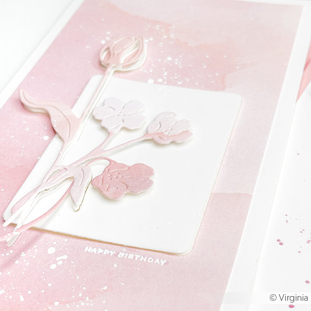 D-AR-FL0354 Fustella 'Tulip Card'- A.RENKE