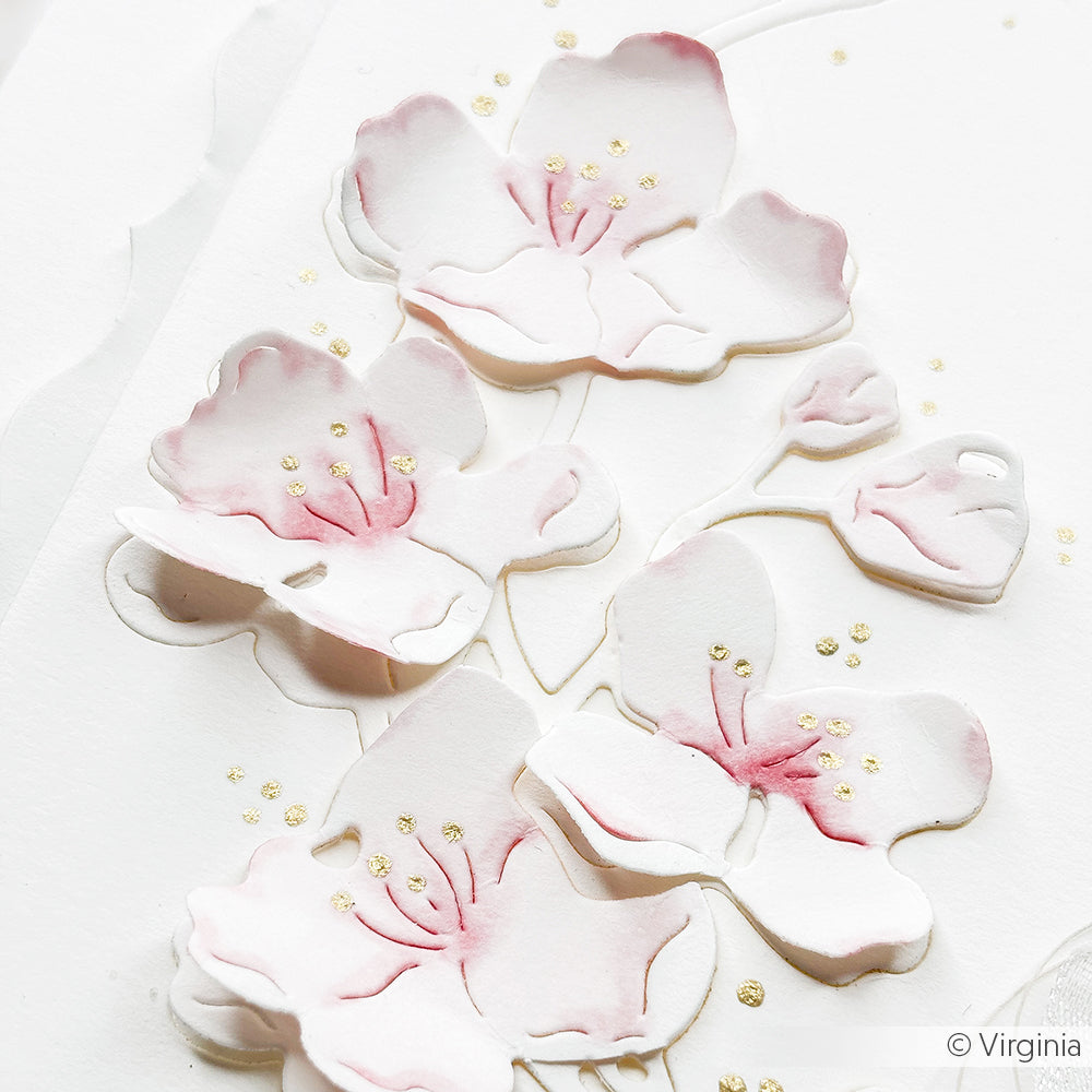 D-AR-FL0356 Fustella 'Cherry Blossom Wreath' - A.RENKE