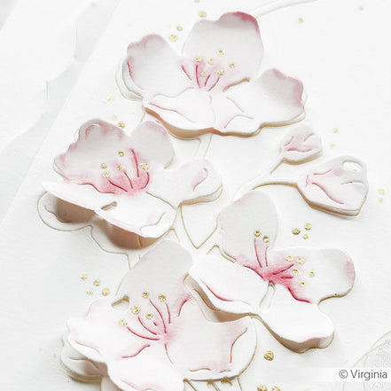 D-AR-FL0356 Fustella 'Cherry Blossom Wreath' - A.RENKE