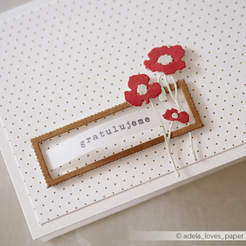 Die set 'Mini Anemones' -D-AR-FL0372 - A.RENKE