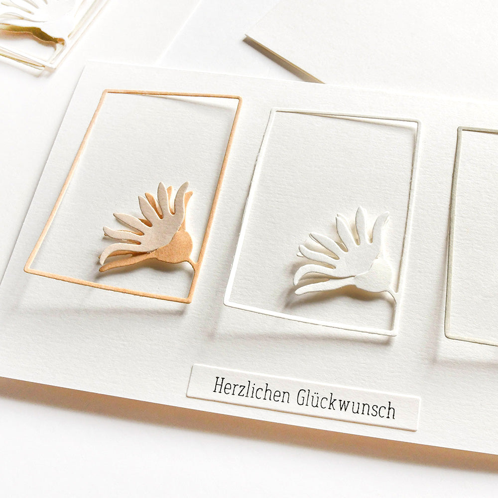 Set Fustelle 'Cornflower in Frame' -D-AR-FL0381 - A.RENKE