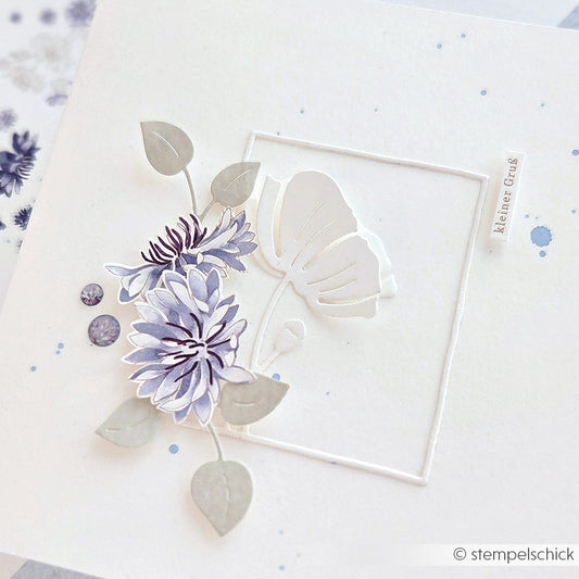 Fustella 'Poppy in a frame' -D-AR-FL0382 - A.RENKE