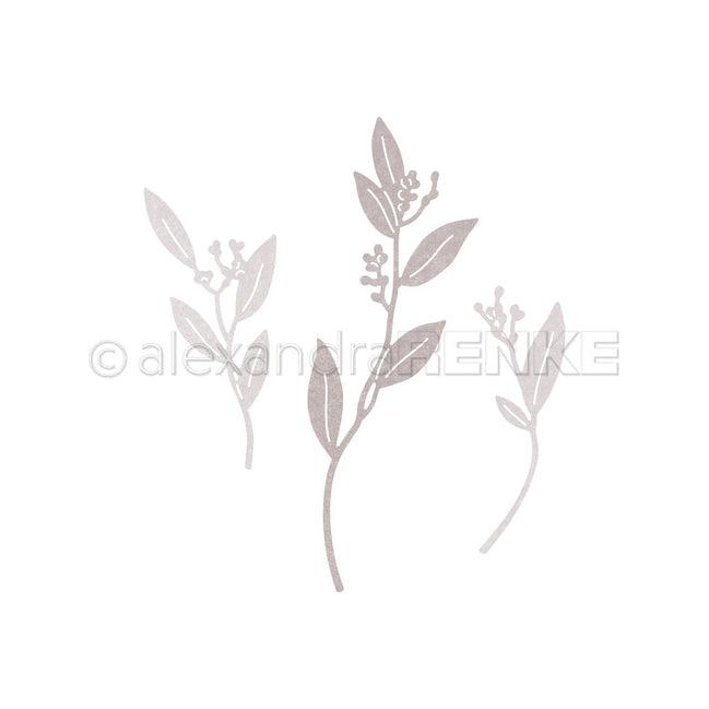 Set Fustelle 'Fine Berry Branch Trio -D-AR-FL0391 - A.RENKE
