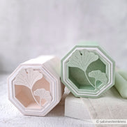 Fustella 'Ginkgo in octagonal frame' -D-AR-FL0392 - A.RENKE