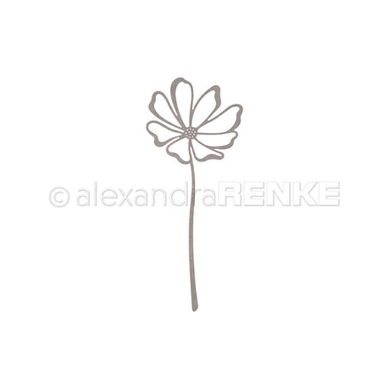 D-AR-FL0411 Fustella 'Lineart Gartenblume' - A.RENKE