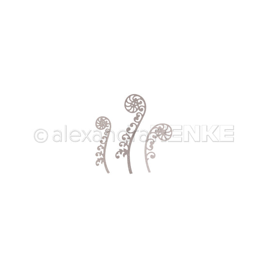 Set fustelle 'Farn Spiralen Trio' - A.RENKE