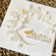 D-AR-FL0430 Set fustelle 'Eichenkranz'