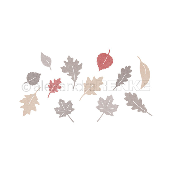 D-AR-FL0433 Set fustelle 'Herbstlaub' - A.RENKE