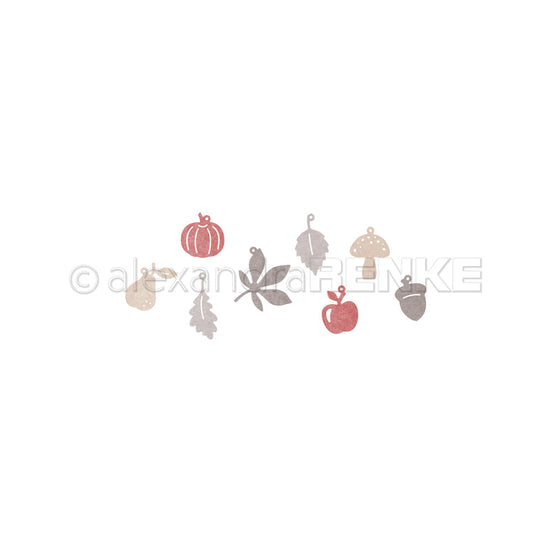 D-AR-FL0443 Set fustelle 'Herbst Anhänger' - A.RENKE