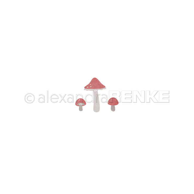D-AR-FL0444 Set fustelle 'Kleines Pilz Trio’ - A.RENKE