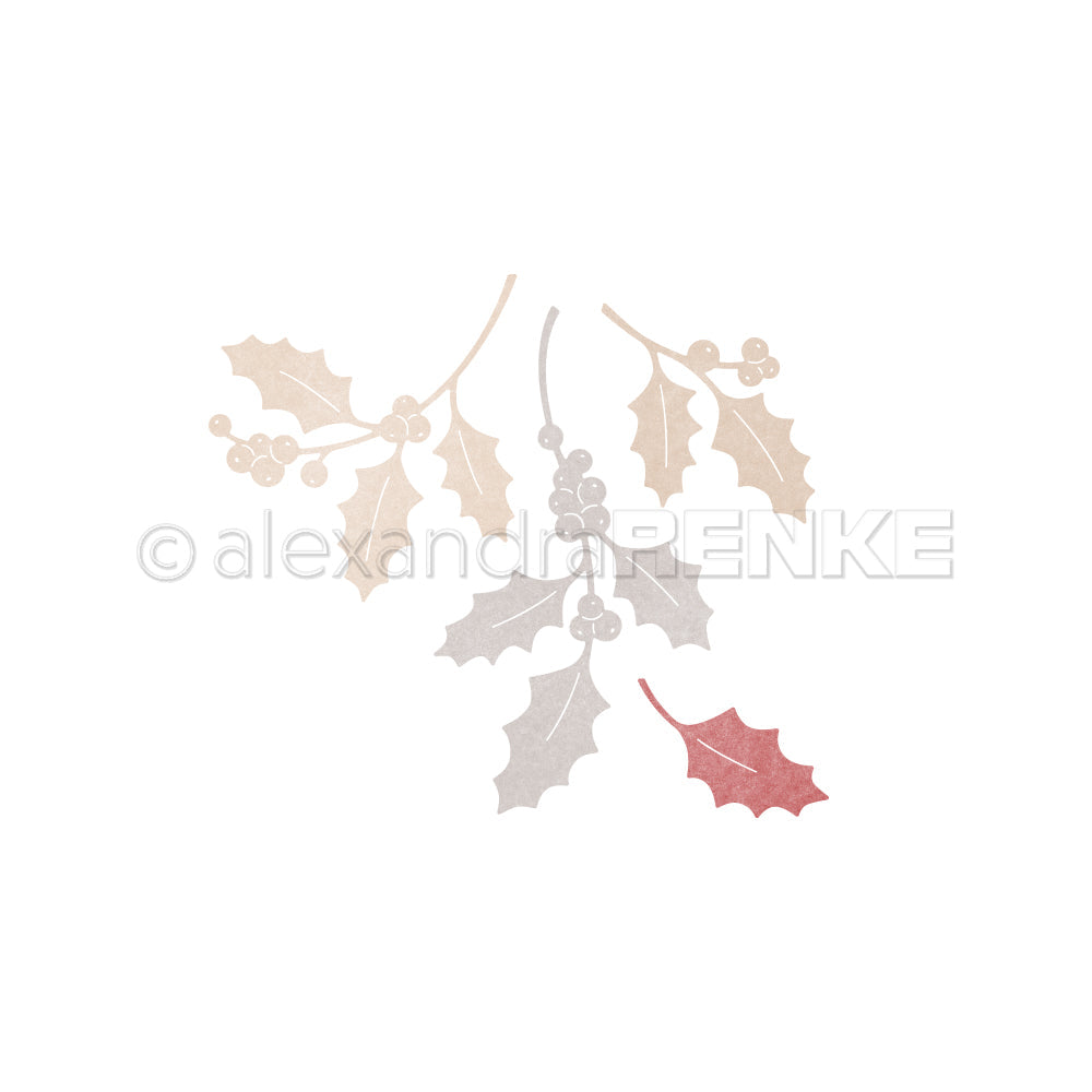 Set Fustelle 'Ilex Zweige'