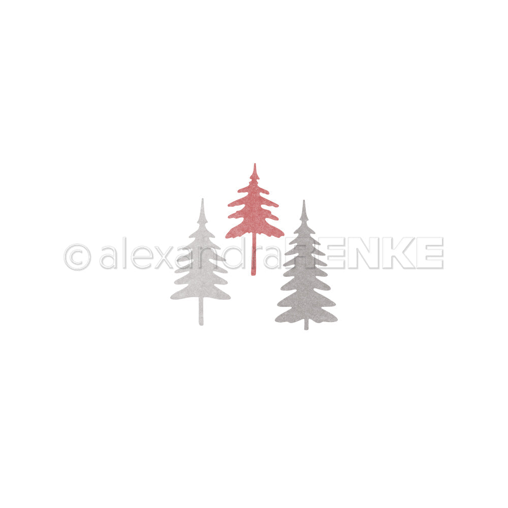 Set Fustelle 'Kleine Tannen Trio 1'