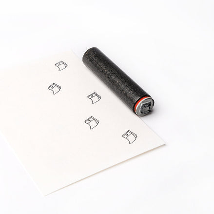 HS-AR-Ba1154 - Mini Wooden Stamp 'Mini Calendar' - A.RENKE