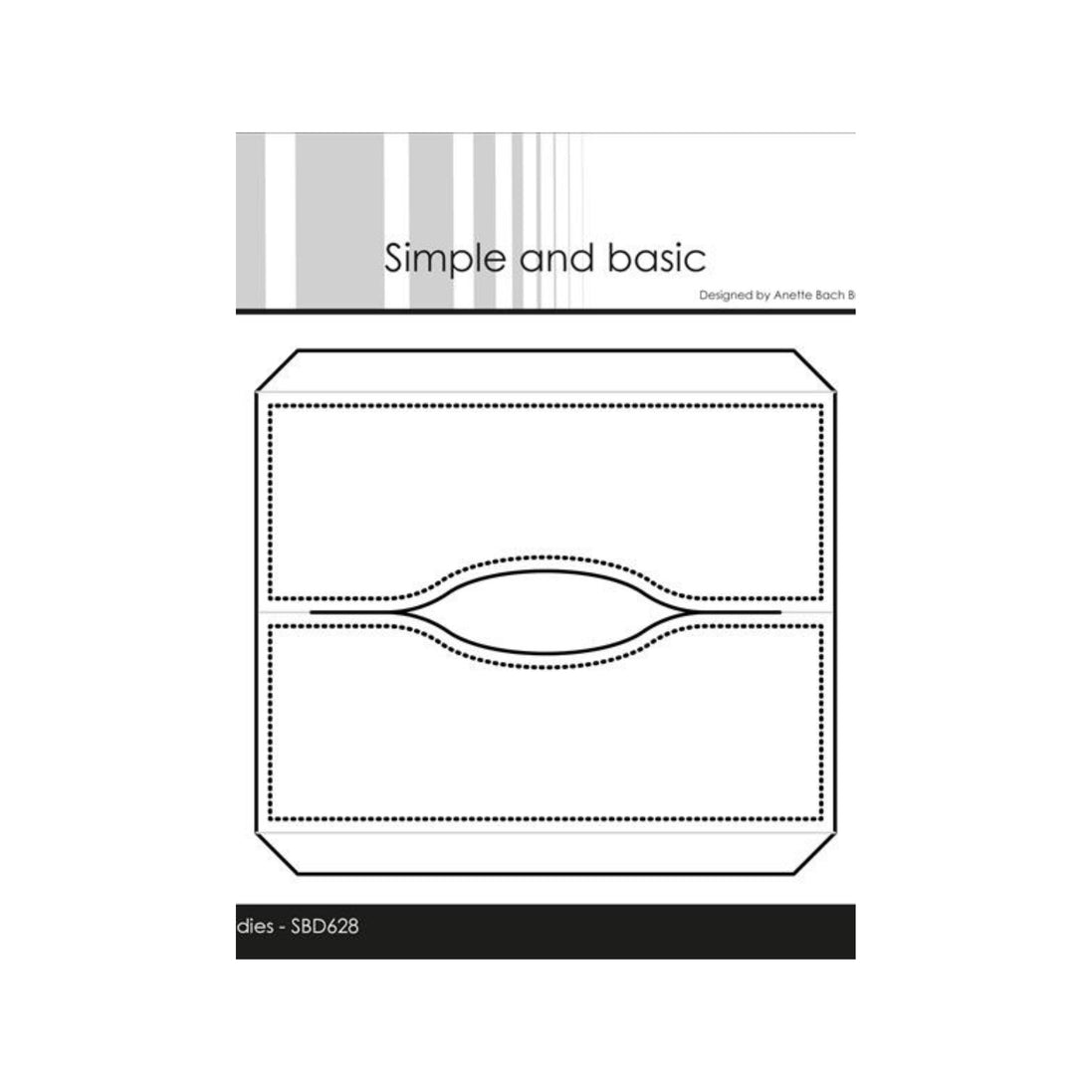 SBD628 Fustella "Giftcard Insert" - Simple and Basic