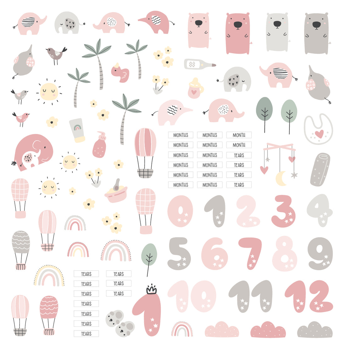 SET DIE CUT - HELLO SWEET GIRL - MSDC 025 - MODASCRAP