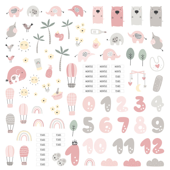SET DIE CUT - HELLO SWEET GIRL - MSDC 025 - MODASCRAP