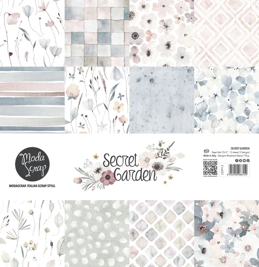 PAPER PACK SECRET GARDEN 12X12