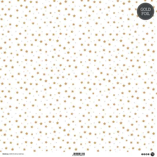 VELLUM "GOLD STARS" - GSKSS18 - MODASCRAP