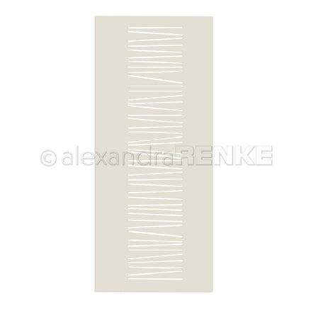 'Line Pattern Slim' stencil - ST-AR-MU0065- A.RENKE